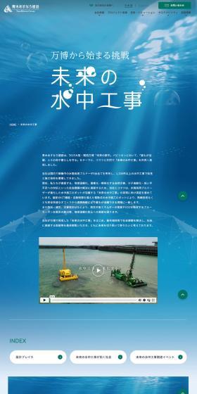 A challenge that begins with the Expo: Future Underwater Construction