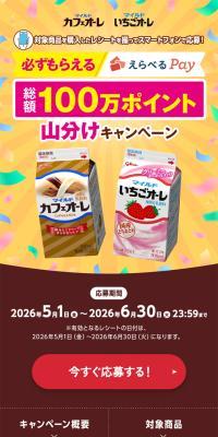 Mairudo Kafe Oore 1,000,000 Points Sharing Campaign