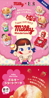 milky WonderlandのLPデザイン（イベント・キャンペーン・体験／ピンク系／かわいい系）スマホ版