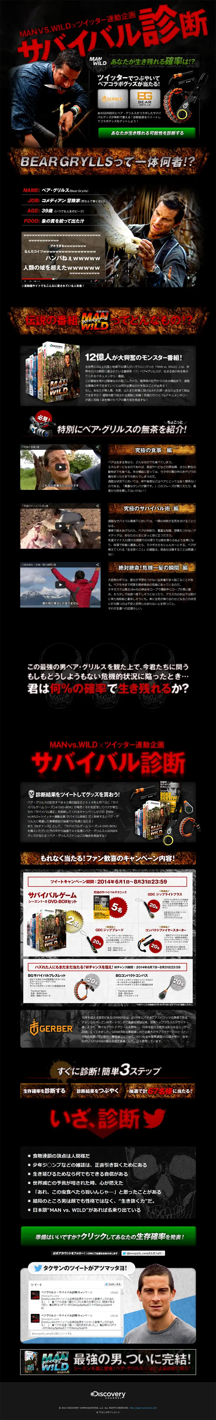 Survival Diagnosis LP design (Services, Insurance, and Finance / Black-colored / Strong) PC version