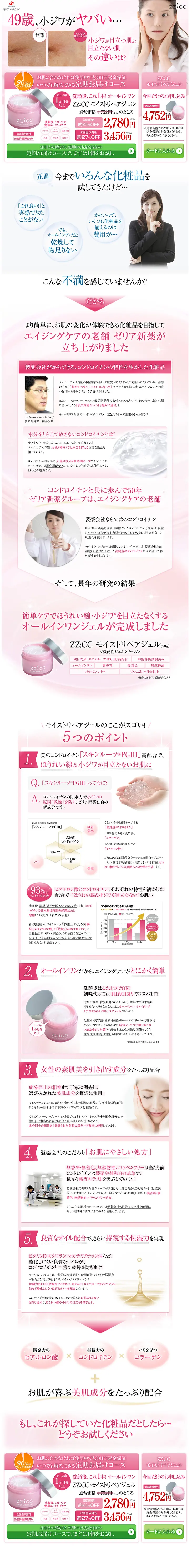 ZZ:CC Moist Repair Gel LP design (Beauty, Skincare, Fragrance / Pink shades / Arts) PC version