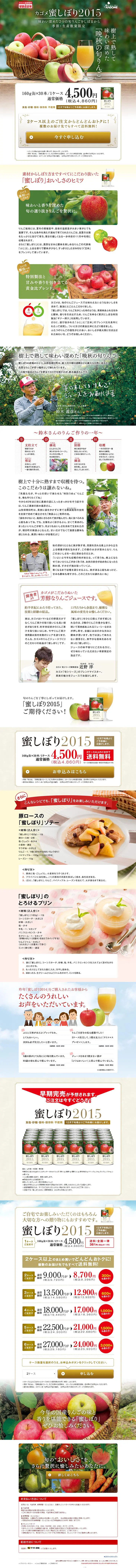 Kagome Honey Squeeze 2015 LP design (Beverages and Alcohol / Green tones / Trust and Safety) PC version