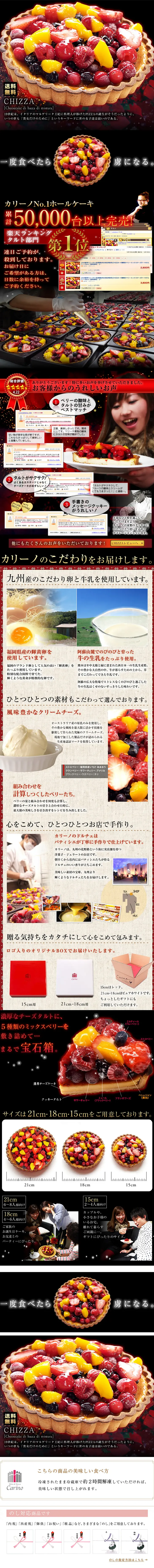 CHIZZA: Five-Berry Mixed Cheesecake LP design (Sweets and Snacks / Black-colored / Refined style) PC version