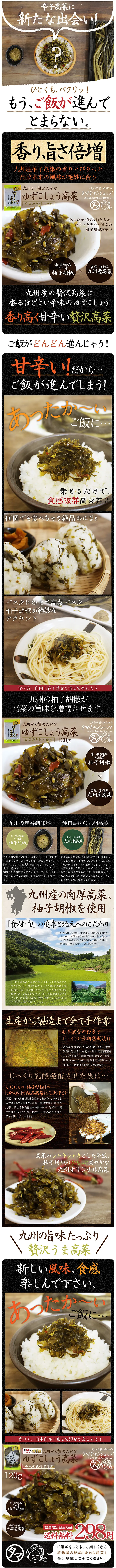 Aromatic Yuzu Kosho Takana LP design (food / Brown tones / Simple) PC version