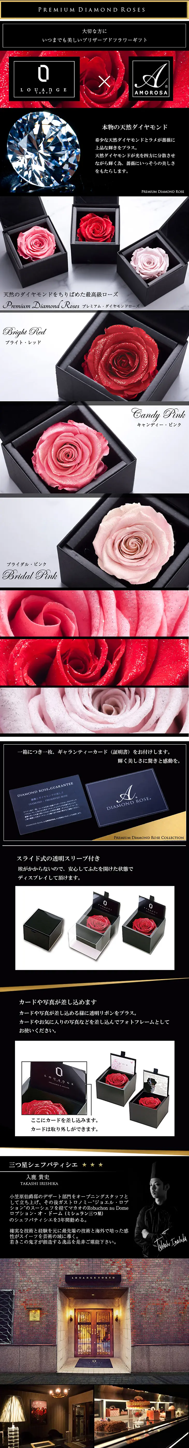 DIAMOND ROSE LP design (Internet service / Black-colored) PC version