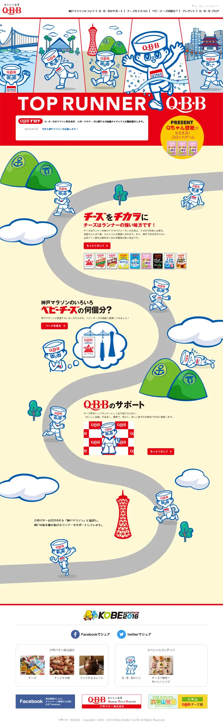 The 6th Kobe Marathon LP design (Travel & Outdoor / yellow / Cute style) PC version