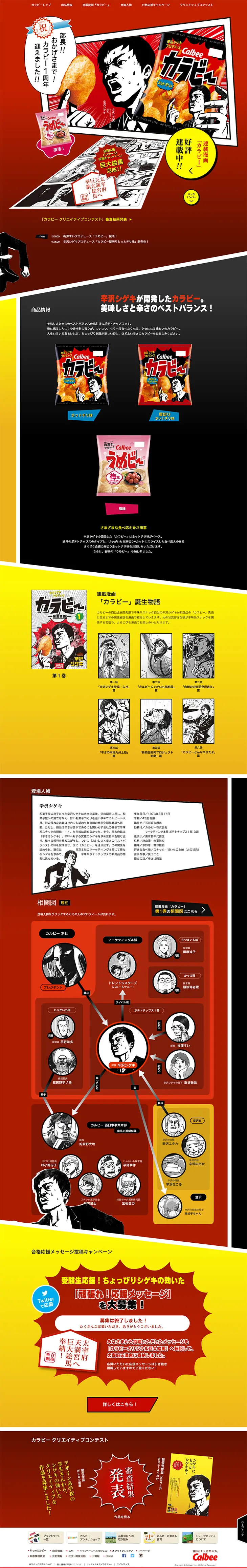 Karabi LP design (Sweets and Snacks / Red tones / Arts) PC version