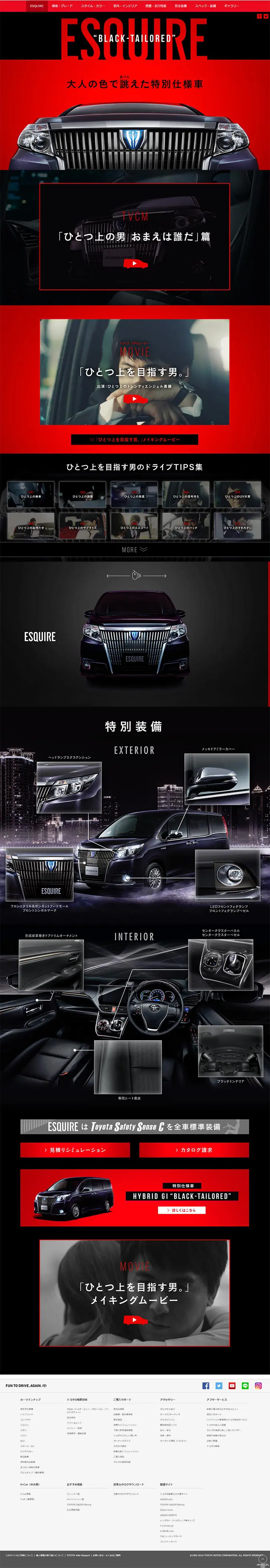 Toyota Esquire LP design (Cars, Motorcycles, Bicycles / Black-colored / Cool style) PC version