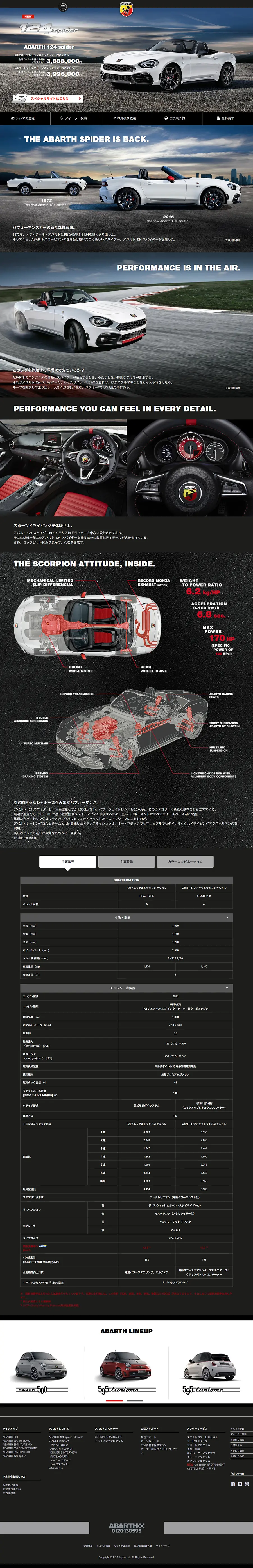 124spider LP design (Cars, Motorcycles, Bicycles / Black-colored / Cool style) PC version