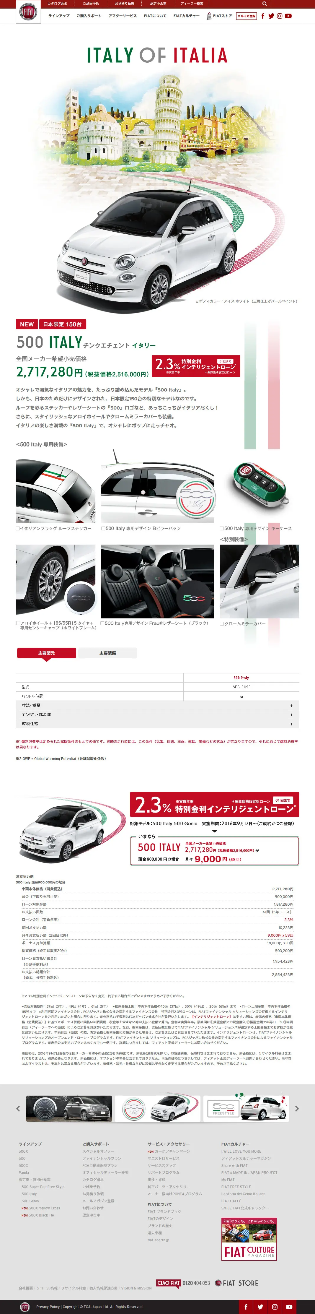 500 ITALY LP design (Cars, Motorcycles, Bicycles / White-based / Simple) PC version