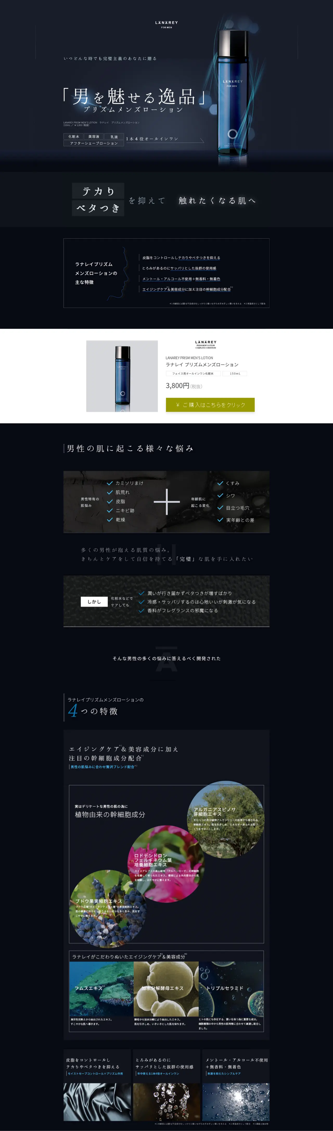 LANAREY FOR MEN LP design (Beauty, Skincare, Fragrance / Black-colored) PC version