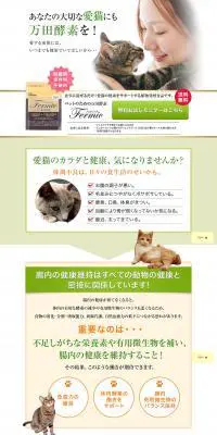 フェルミックのLPデザイン（ペット・花・DIY工具／グリーン系／信頼・安心系）PC版