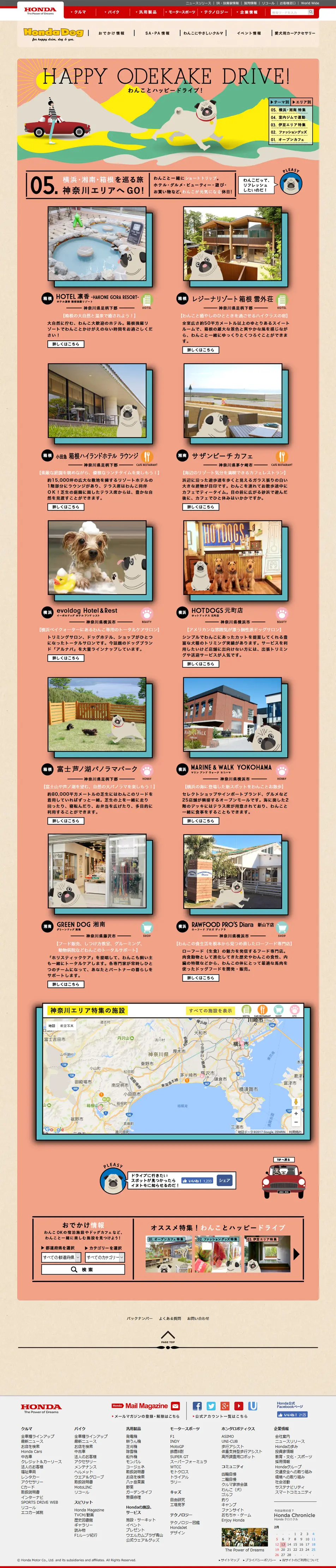 Happy Dog Drive LP design (Travel & Outdoor / Brown tones / Cute style) PC version