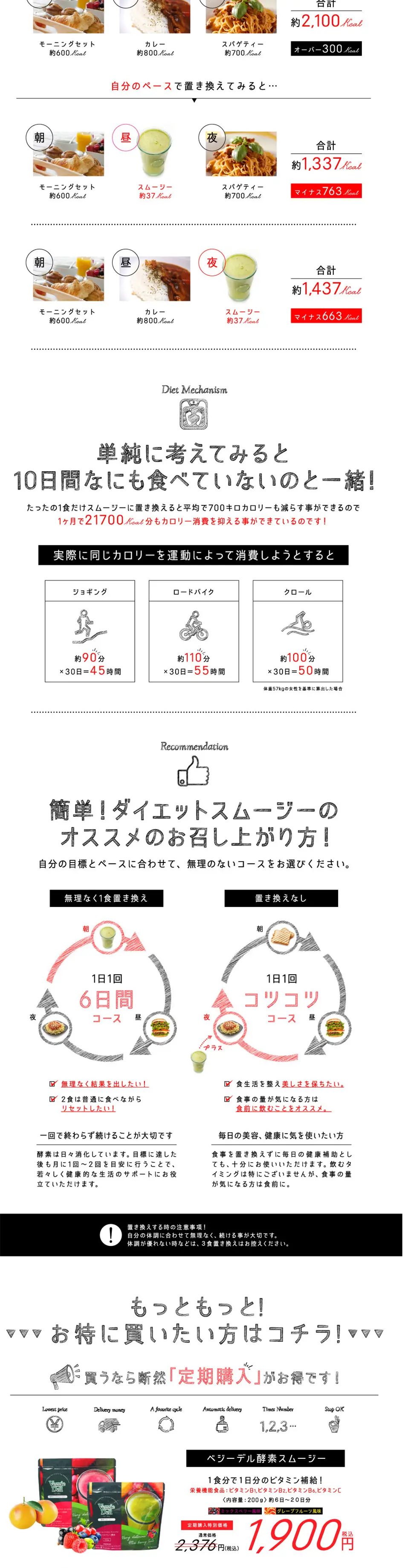 Veggie Del Smoothie Ami Kikuchi LP design (Health and Beauty Foods and Supplements / White-based / Refined style) PC version