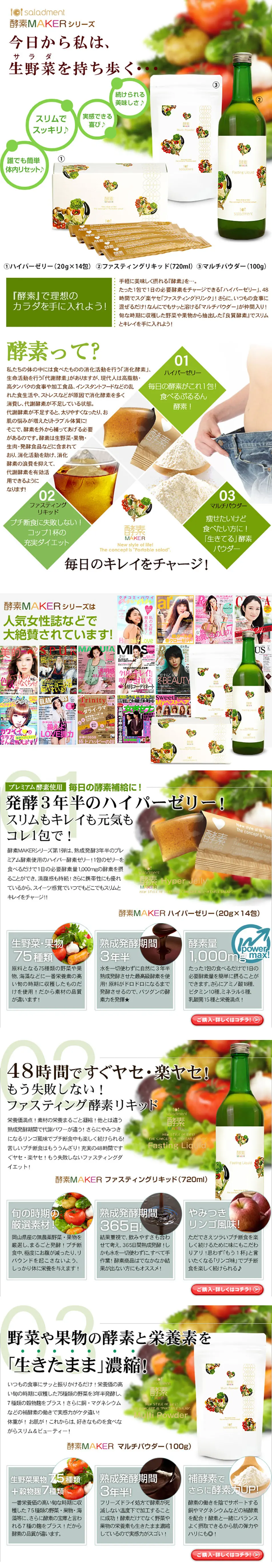 Enzyme MAKER Series LP design (Health and Beauty Foods and Supplements / Green tones / Health and Wellness) PC version