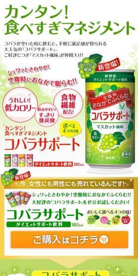 Appetite Support LP design (Health and Beauty Foods and Supplements / Green tones / Cute style) Mobile version