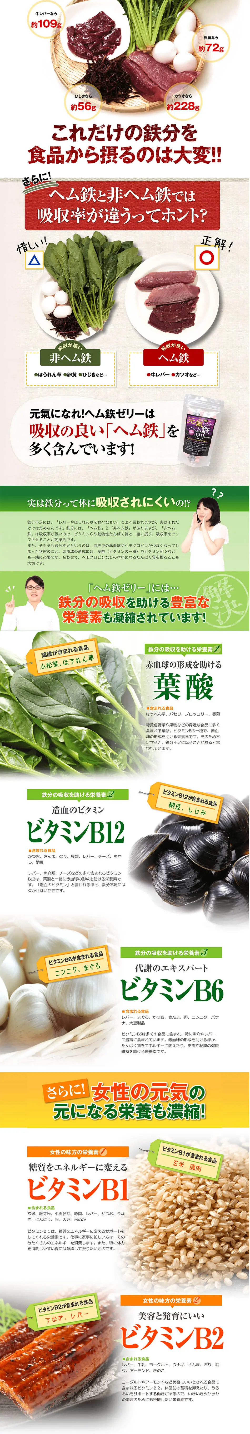 Heme iron jelly LP design (Health and Beauty Foods and Supplements / Purples / Trust and Safety) PC version