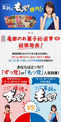 Kameda Seika Product General Election