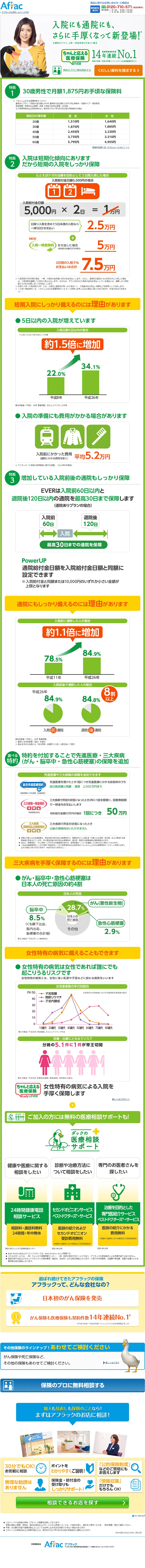 Reliable Medical Insurance EVER LP design (Services, Insurance, and Finance / Green tones / Simple) PC version