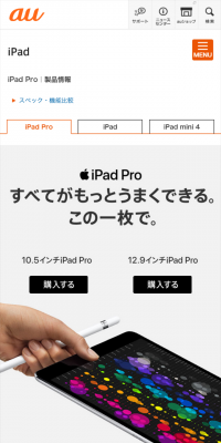 au iPad Pro