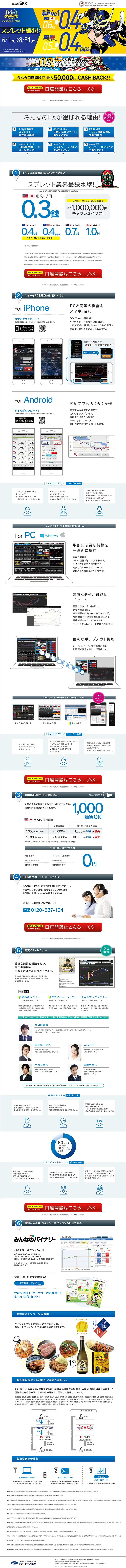 Minna no FX LP design (Services, Insurance, and Finance / yellow / Cool style) PC version