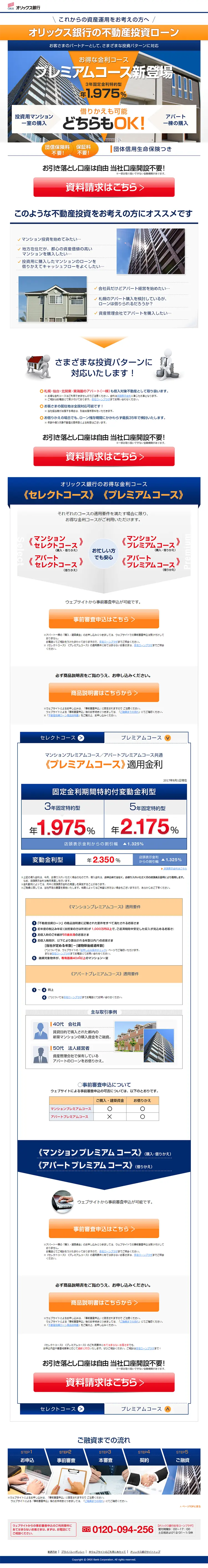 Real Estate Investment Loan LP design (Services, Insurance, and Finance / Orange tones / Lively type) PC version