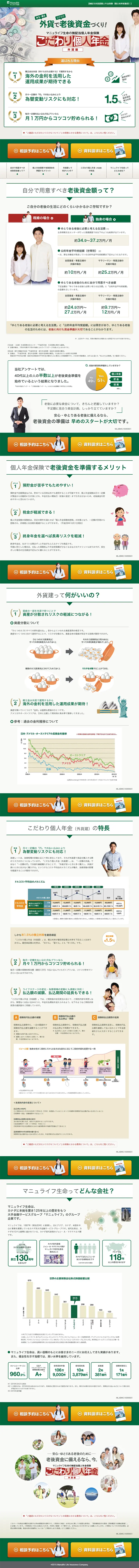 Tailored Personal Annuity LP design (Services, Insurance, and Finance / Green tones / Trust and Safety) PC version