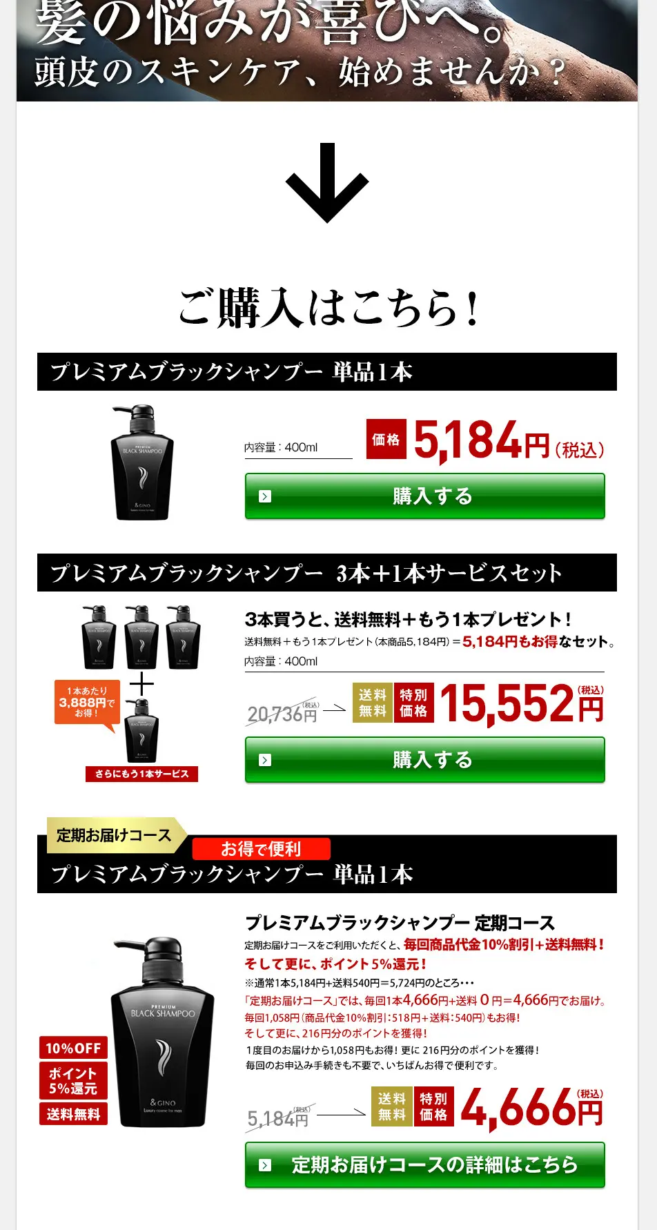 Premium Black Shampoo LP design (Beauty, Skincare, Fragrance / Black-colored / Cool style) PC version