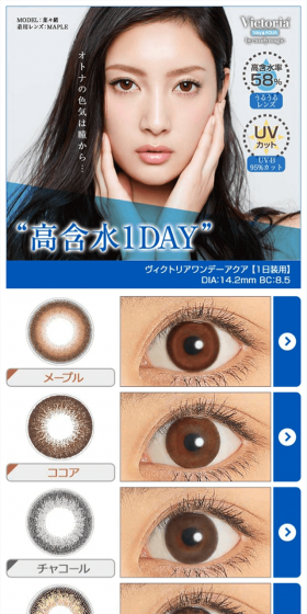 Victoria 1day Aqua LP design (Beauty, Skincare, Fragrance / Shades of blue / Refined style) Mobile version