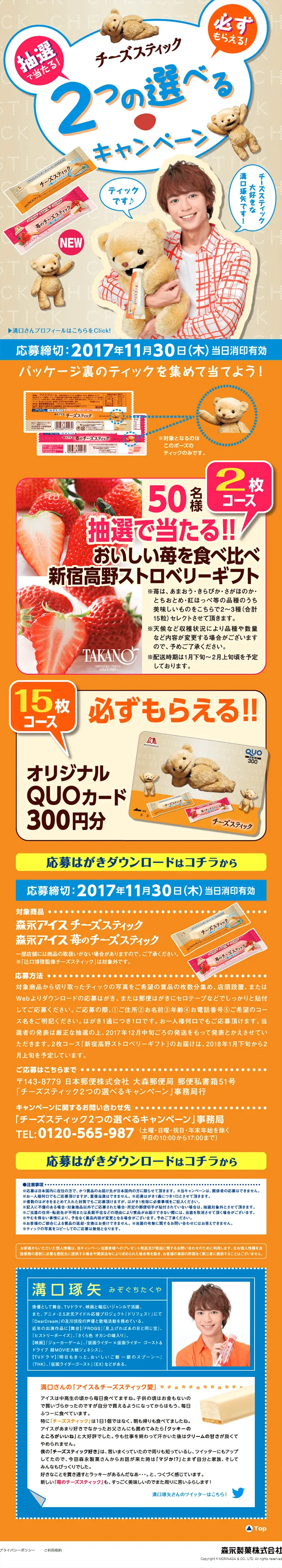 Cheese Stick: Choose Two Campaign LP design (Services, Insurance, and Finance / Beige tones / Cute style) PC version