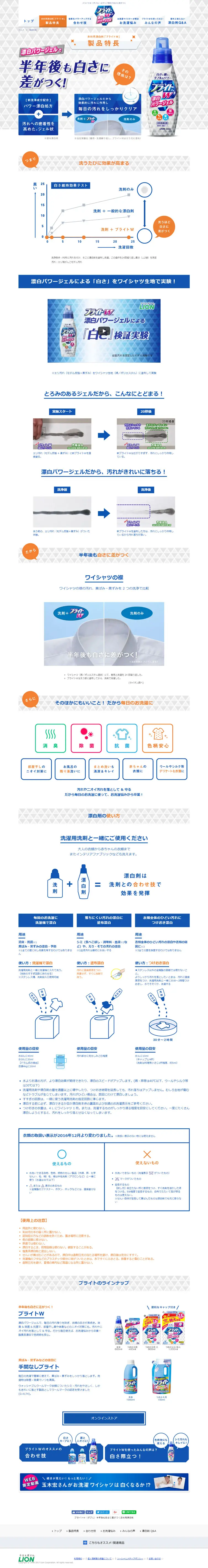Bright W LP design (detergent / Shades of grey / Strong) PC version