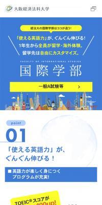 Osaka Keizai Hoka Daigaku, Faculty of International Studies
