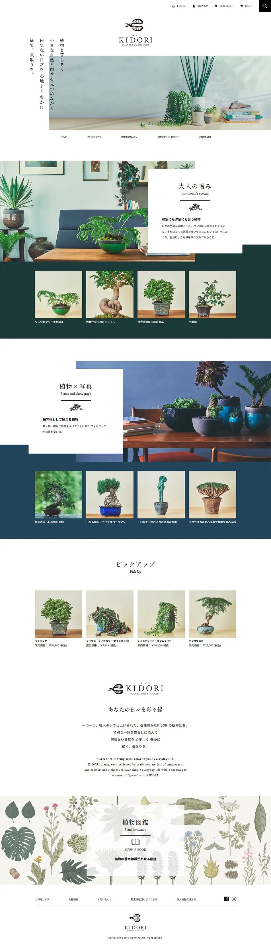 KIDORI -キドリ-のLPデザイン（ペット・花・DIY工具／ホワイト系／シンプル系）PC版