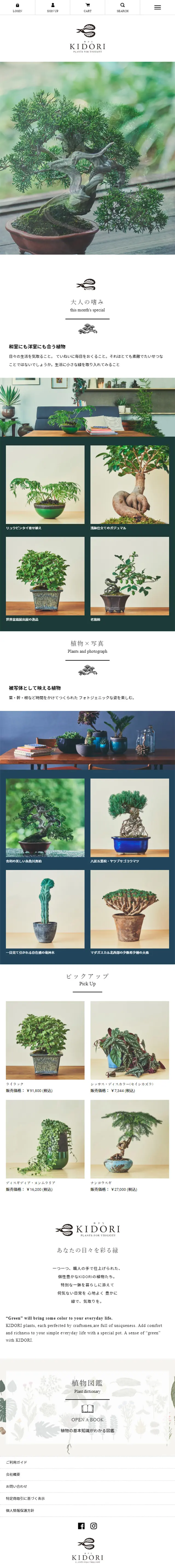KIDORI -キドリ-のLPデザイン（ペット・花・DIY工具／ホワイト系／シンプル系）スマホ版