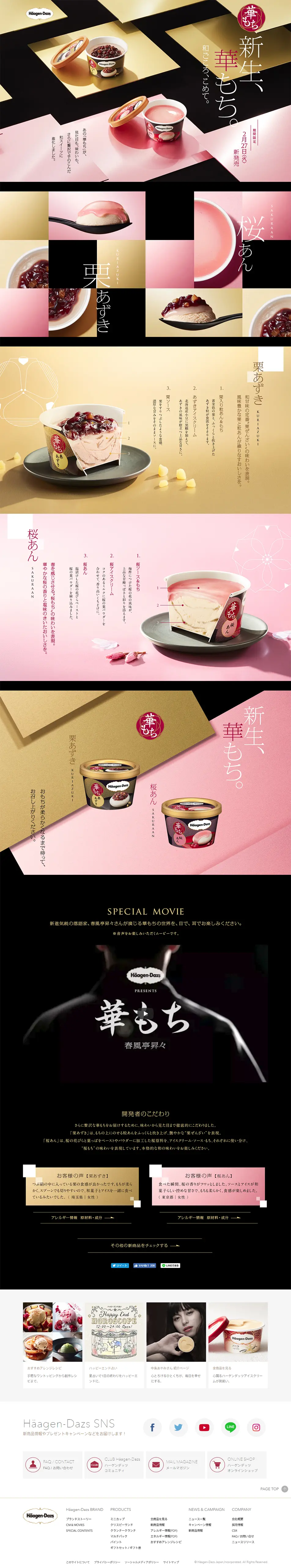 Hanamochi LP design (Sweets and Snacks / Black-colored / Trust and Safety) PC version