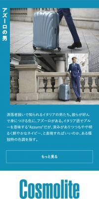 A journey exploring Samsonite Blue