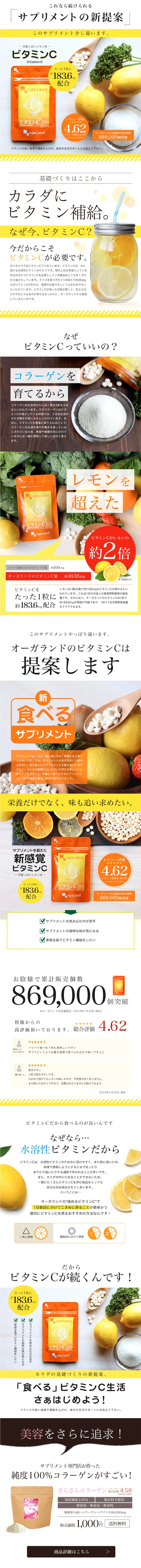 Vitamin C LP design (Health and Beauty Foods and Supplements / yellow / Health and Wellness) PC version