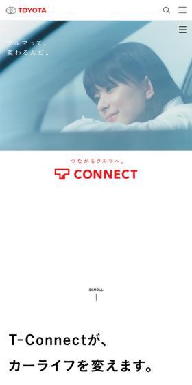 Toyota T-Connect LP design (bike / Shades of blue / Simple) Mobile version