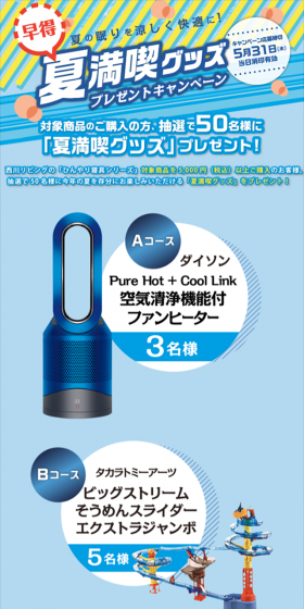 夏満喫キャンペーンのLPデザイン（サービス・保険・金融／イエロー系／にぎやか系）スマホ版