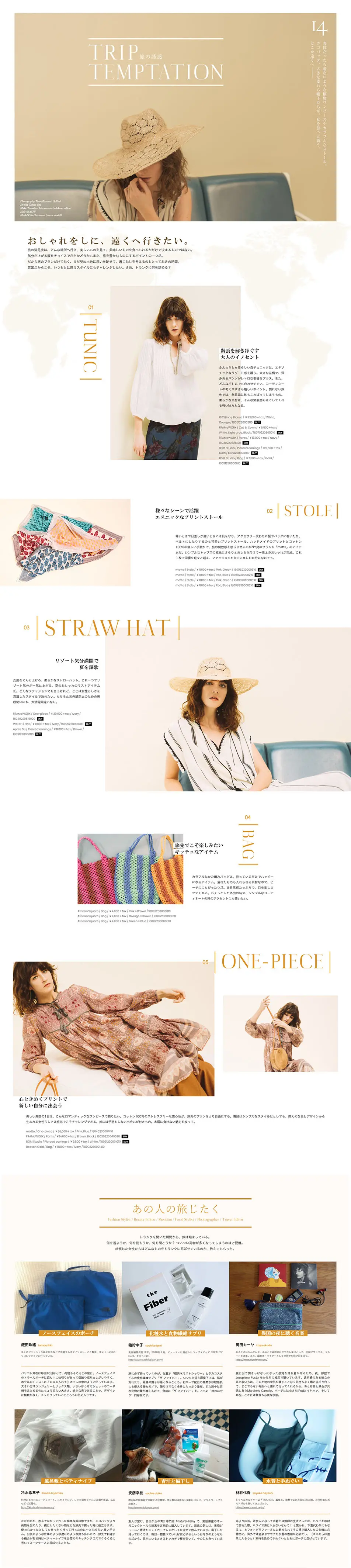 TRIP TEMPTATION LP design (fashion / Beige tones / Simple) PC version