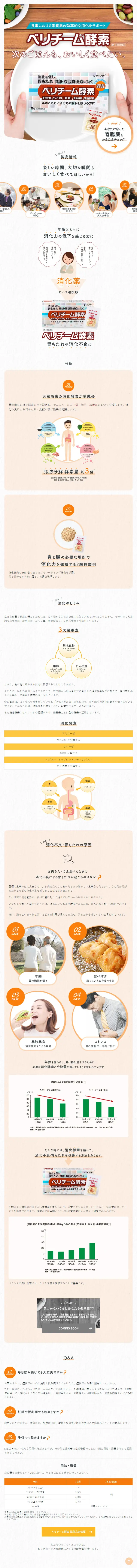 Beriteam Koso LP design (Health and Beauty Foods and Supplements / Beige tones / Natural style) Mobile version