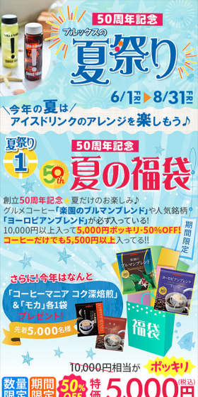 Brooks Summer Festival LP design (Internet service / Shades of blue / Lively type) Mobile version
