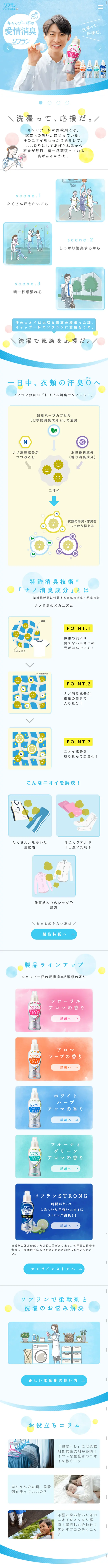 Soflan Premium Shoshu LP design (Services, Insurance, and Finance / Shades of blue / Clean-cut) Mobile version