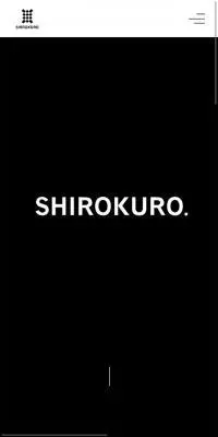 株式会社SHIROKUROのLPデザイン（デザイン・アプリ・システム／ブラック系／かっこいい系）スマホ版