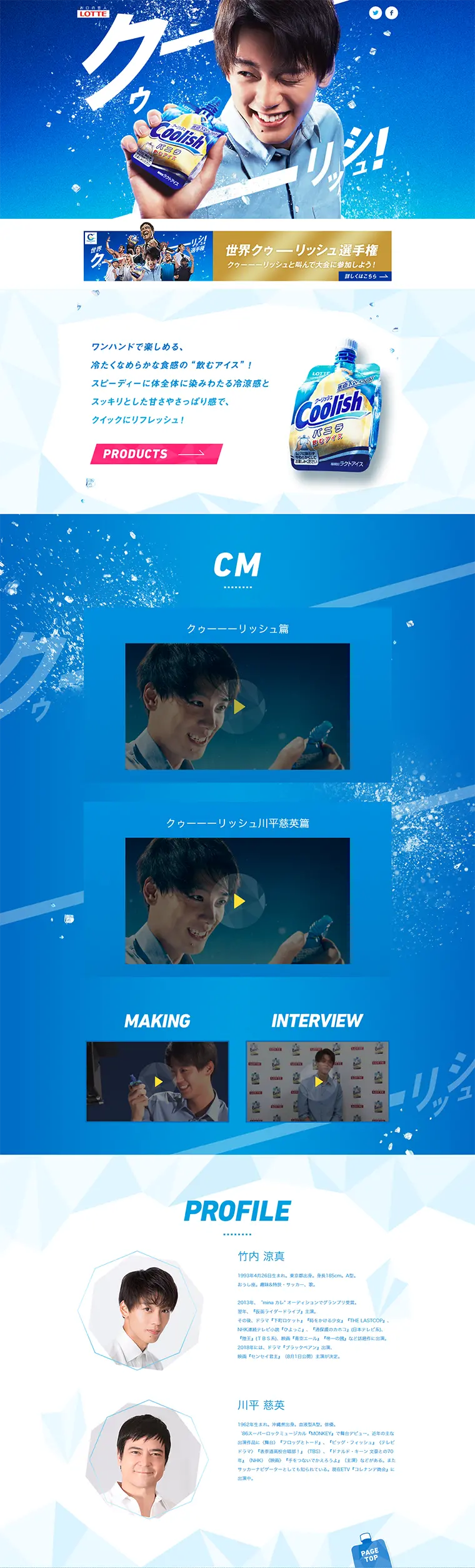 World Coolish Championship LP design (Services, Insurance, and Finance / Shades of blue / Clean-cut) PC version