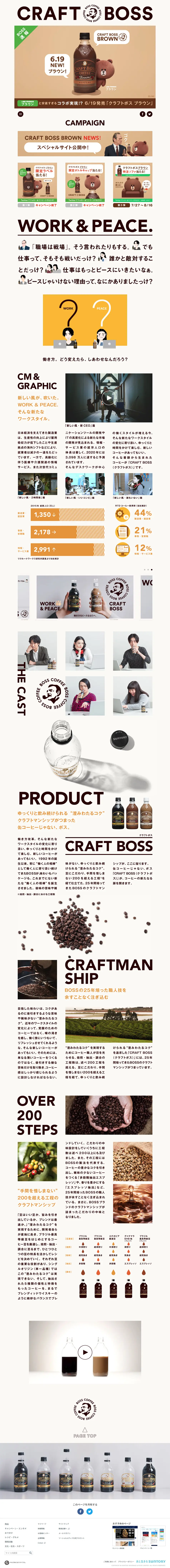 CRAFT BOSS LP design (Beverages and Alcohol / Brown tones / Simple) PC version