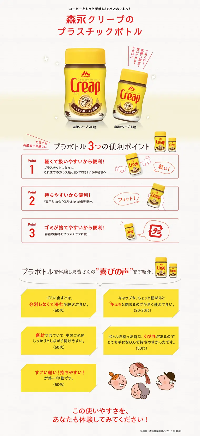 Creap Plastic Bottle LP design (food / yellow / Simple) PC version