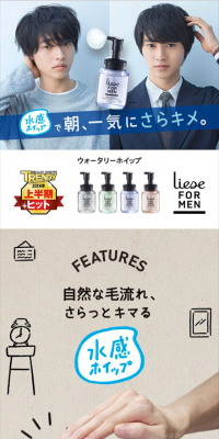 Liese for Men Watery Whip