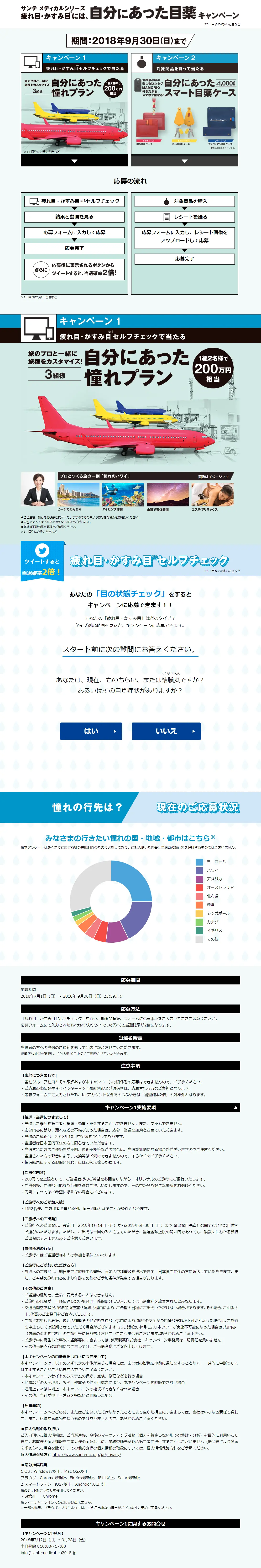 Eyedrop Campaign Tailored for You LP design (Services, Insurance, and Finance / Black-colored / Simple) PC version