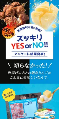 スッキリ YES or NO!!アンケートのLPデザイン（サービス・保険・金融／ブルー系／キレイ系）スマホ版